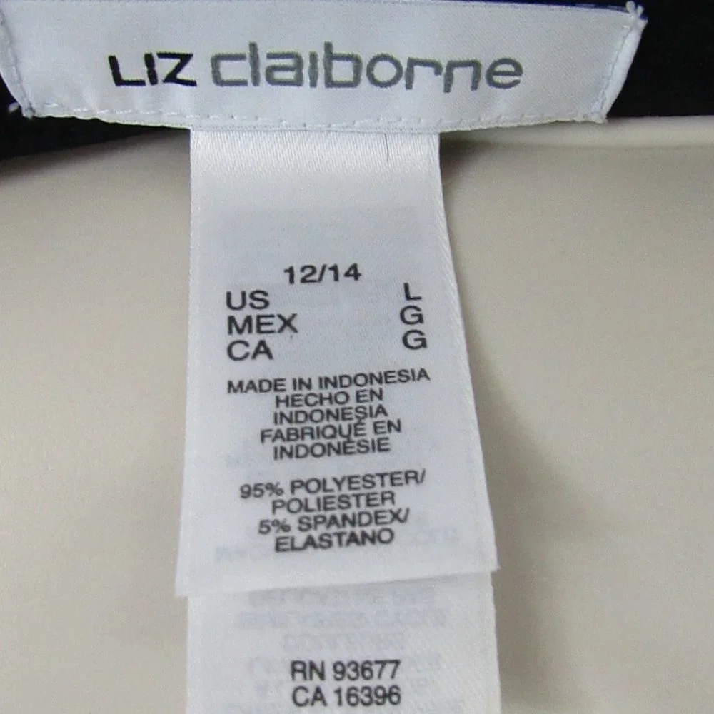 Women's | Liz Claiborne | Large | Top | Snakeskin Pattern - Picture 3 of 5